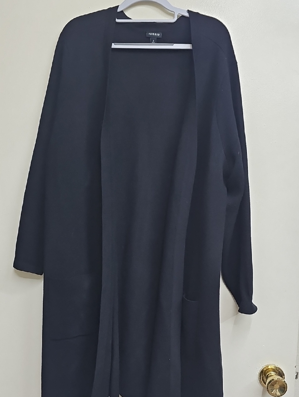 TORRID Cardigan Open Front Longline Sweater Size 3
